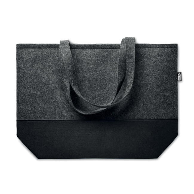 Sac cabas personnalisé en feutre RPET Duo Indico 