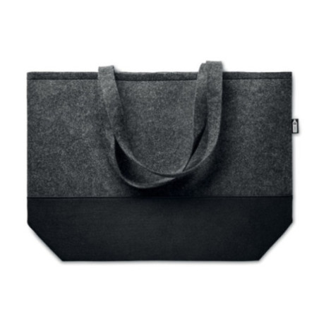 Sac cabas personnalisé en feutre RPET Duo Indico 