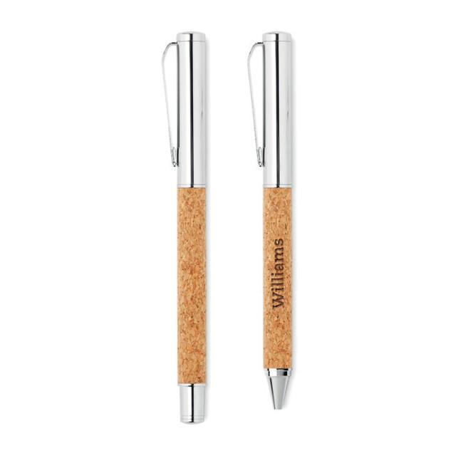 Set de stylos en liège Quercus 