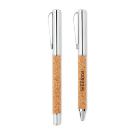 Set de stylos en liège Quercus 