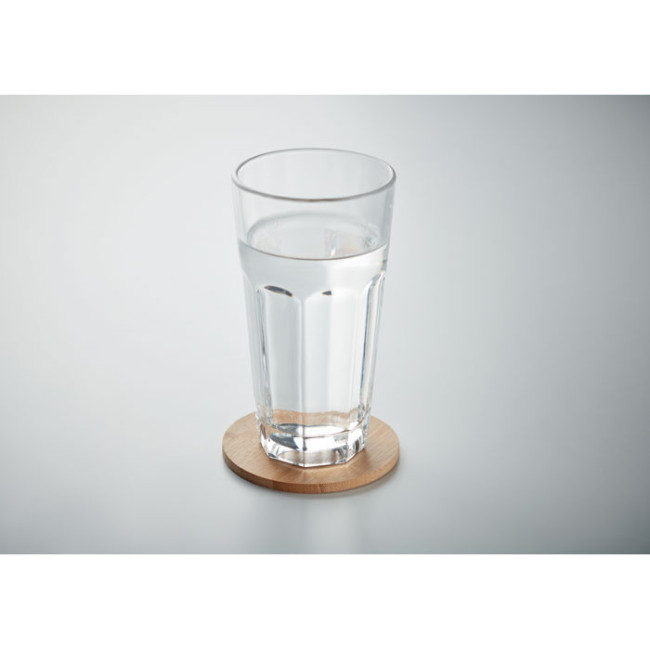 Sous-verre en bambou publicitaire BAYI 