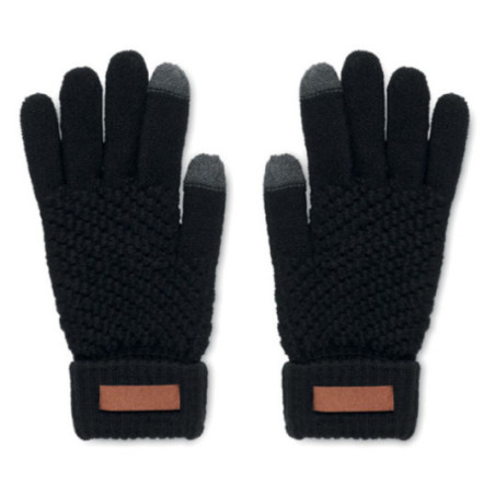 Gants tactiles tricotés publicitaires Takai 