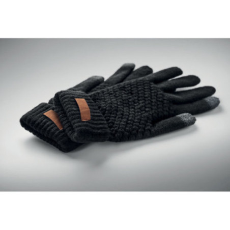 Gants tactiles tricotés publicitaires Takai 