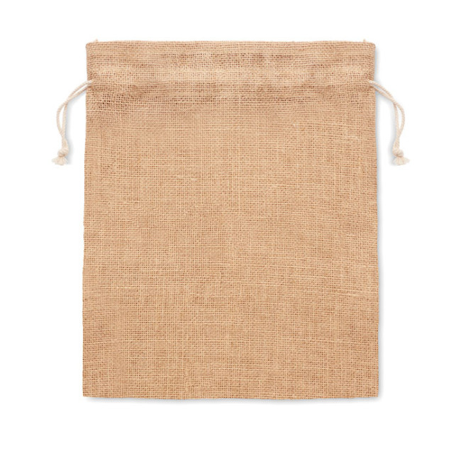 Pochette cadeau en toile de jute Small 