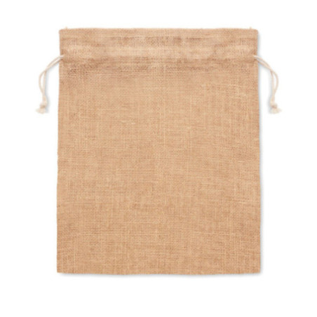 Pochette cadeau en toile de jute Small 