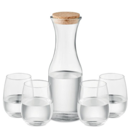 Ensemble en verre recyclé Piccadilly 