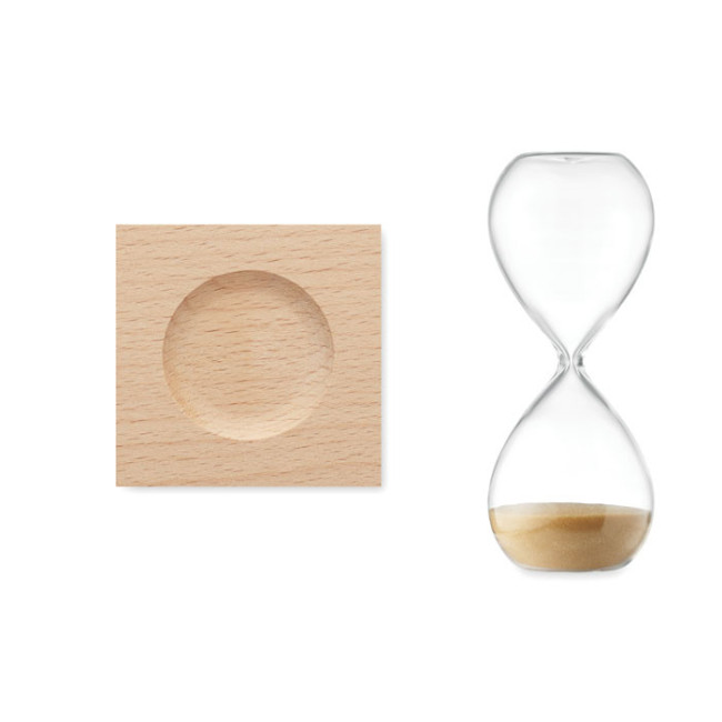 Sablier en verre personnalisable Desert 