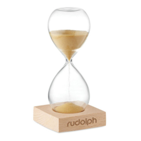 Sablier en verre personnalisable Desert 