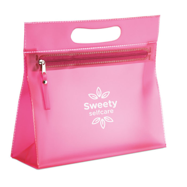Trousse transparente publicitaire Moon 
