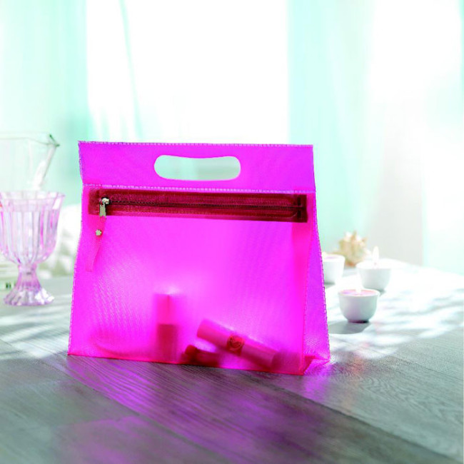 Trousse transparente publicitaire Moon 