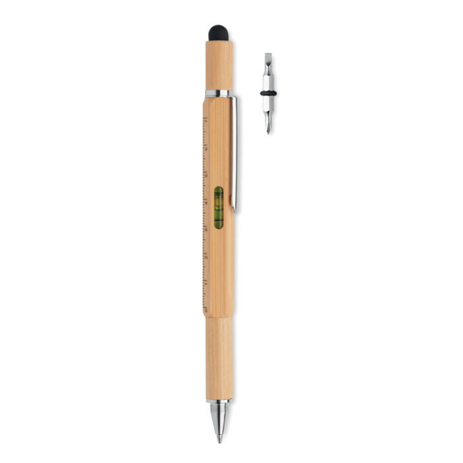 Stylo niveau à bulle publicitaire Toolbam 