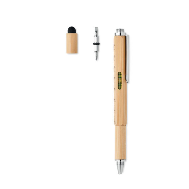 Stylo niveau à bulle publicitaire Toolbam 