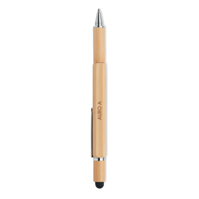 Stylo niveau à bulle publicitaire Toolbam 