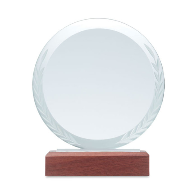 Trophée publicitaire en cristal Keen 