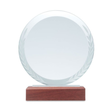 Trophée publicitaire en cristal Keen 