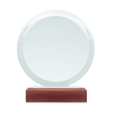 Trophée publicitaire en cristal Keen 