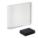 Trophée en verre personnalisable BLO 
