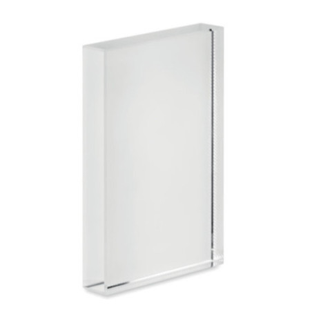 Trophée en verre personnalisable BLO 