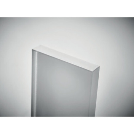 Trophée en verre personnalisable BLO 