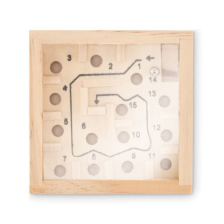 Jeu de labyrinthe publicitaire Zuky 