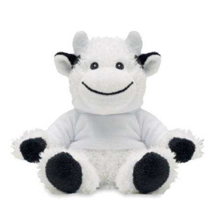 Vache en peluche publicitaire Manny 
