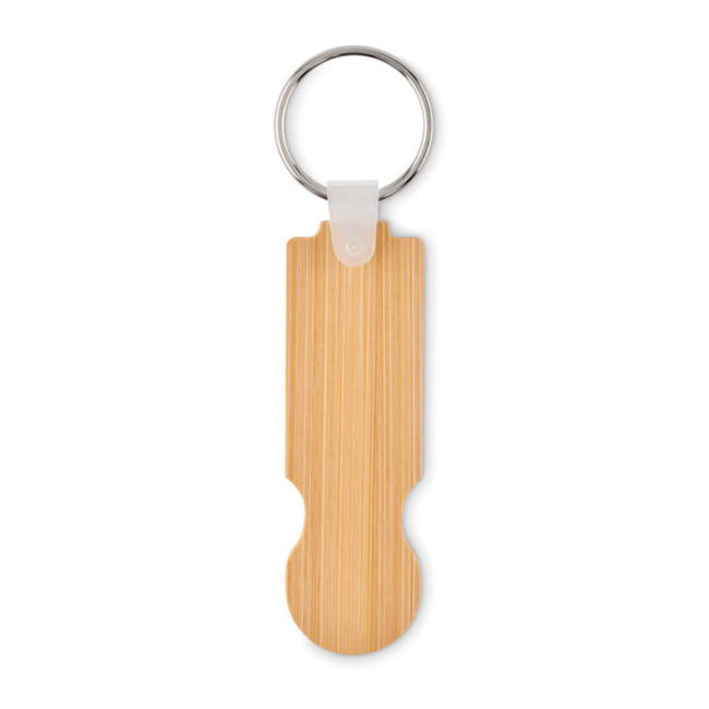 Porte-clés jeton publicitaire COMPRAS 