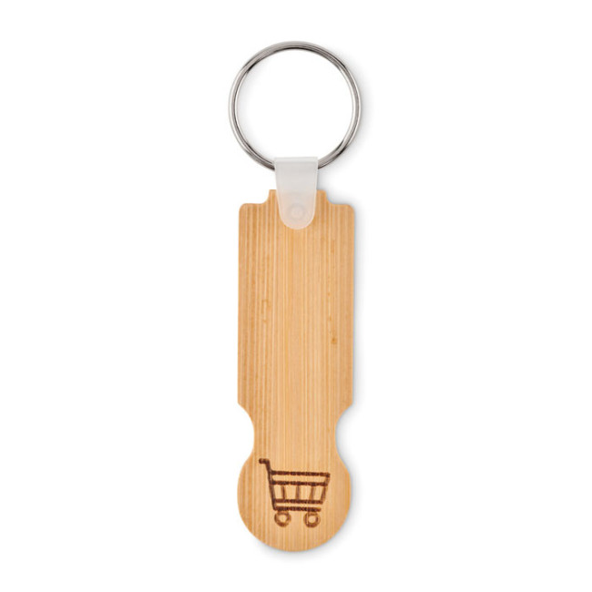 Porte-clés jeton publicitaire COMPRAS 