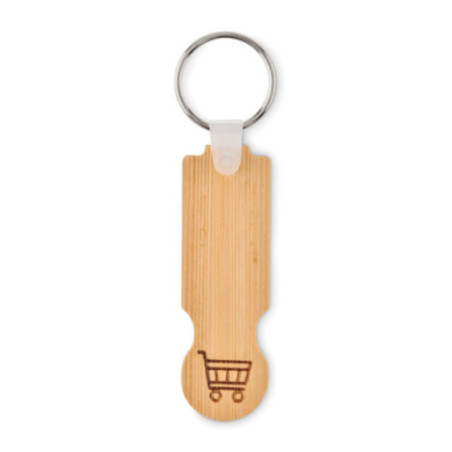 Porte-clés jeton publicitaire COMPRAS 