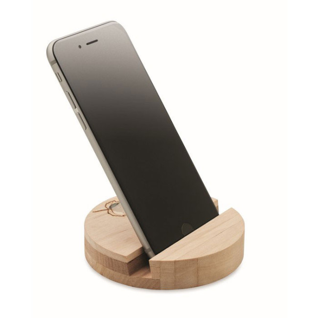 Support de téléphone en bouleau Grow Round Stand 