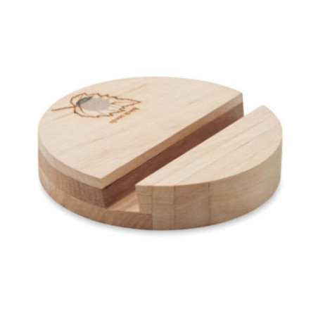 Support de téléphone en bouleau Grow Round Stand 