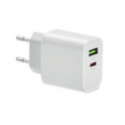 Chargeur rapide Européen 2 en 1 PORT 