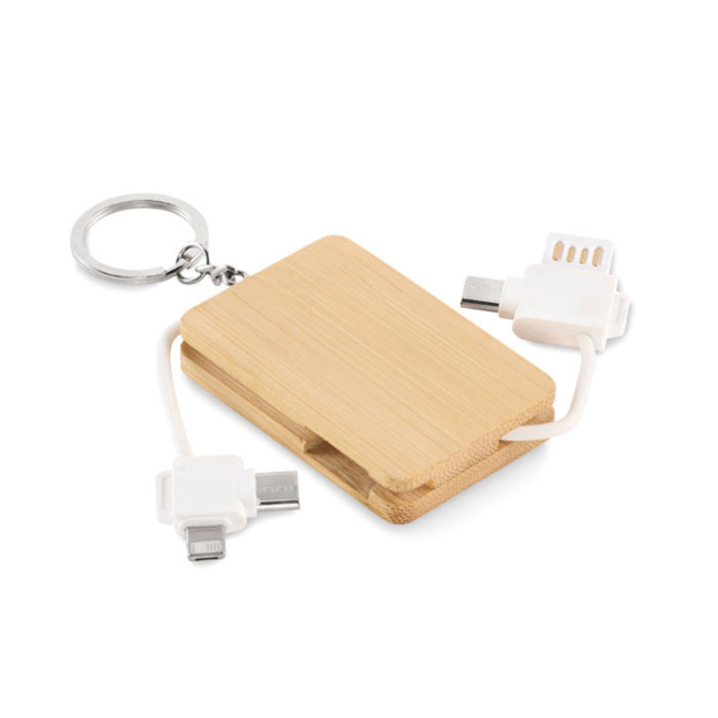 Porte-clés câbles de recharge BUPOW 