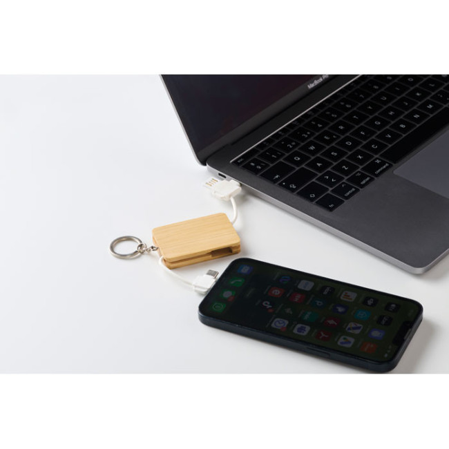 Porte-clés câbles de recharge BUPOW 