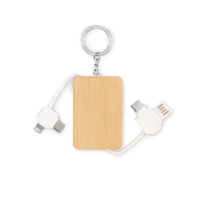 Porte-clés câbles de recharge BUPOW 