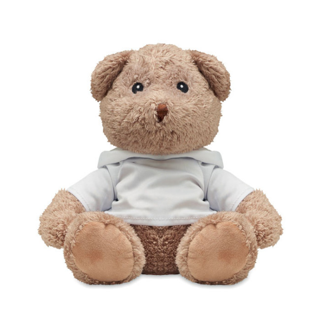 Grand ours en peluche publicitaire John 