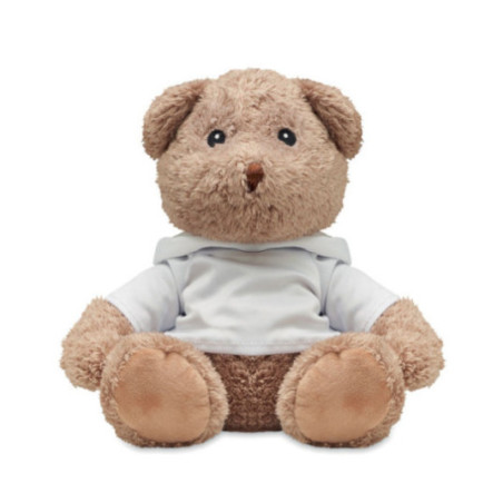Grand ours en peluche publicitaire John 