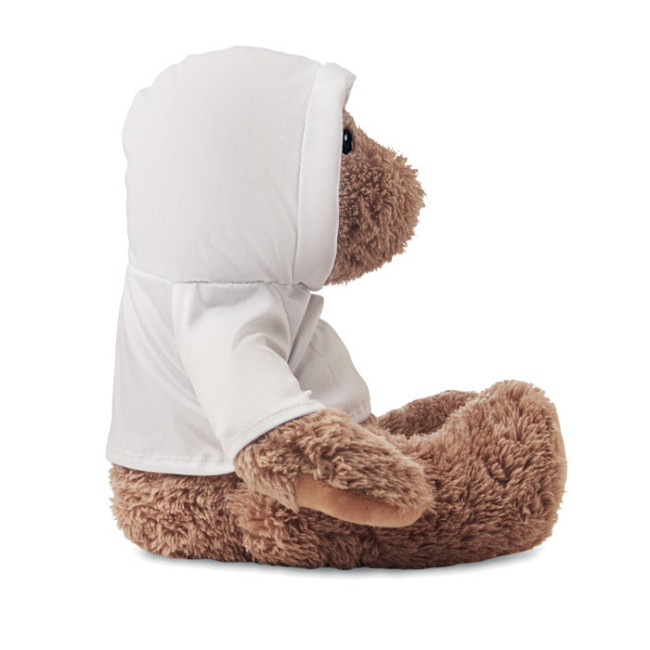 Grand ours en peluche publicitaire John 
