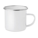 Tasse vintage en métal sublim Plateado 350 ml 