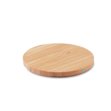 Chargeur rapide sans fil en bambou Rundo Lux 