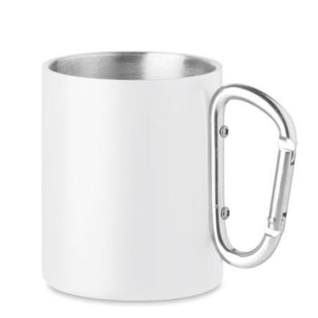 Mug en inox mousqueton Sublim AROM 300 ml 
