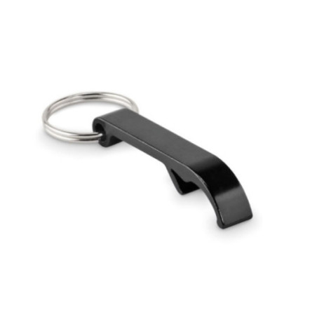 Porte-clés décapsuleur aluminium recyclé OVIKEY 