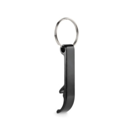 Porte-clés décapsuleur aluminium recyclé OVIKEY 