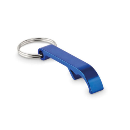 Porte-clés décapsuleur aluminium recyclé OVIKEY 