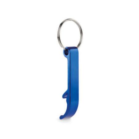 Porte-clés décapsuleur aluminium recyclé OVIKEY 