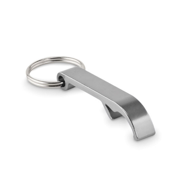 Porte-clés décapsuleur aluminium recyclé OVIKEY 