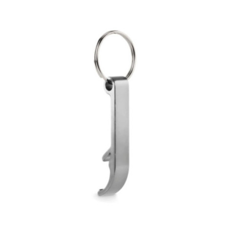 Porte-clés décapsuleur aluminium recyclé OVIKEY 