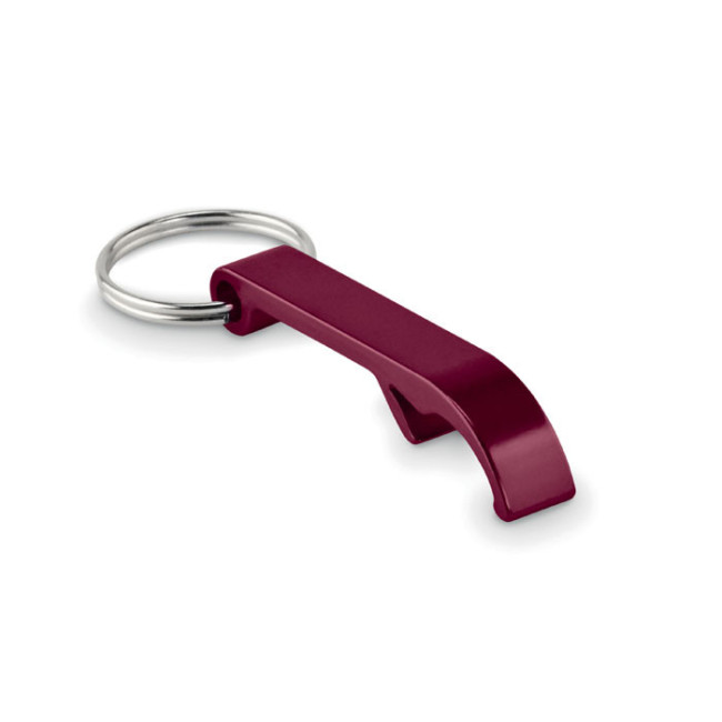 Porte-clés décapsuleur aluminium recyclé OVIKEY 