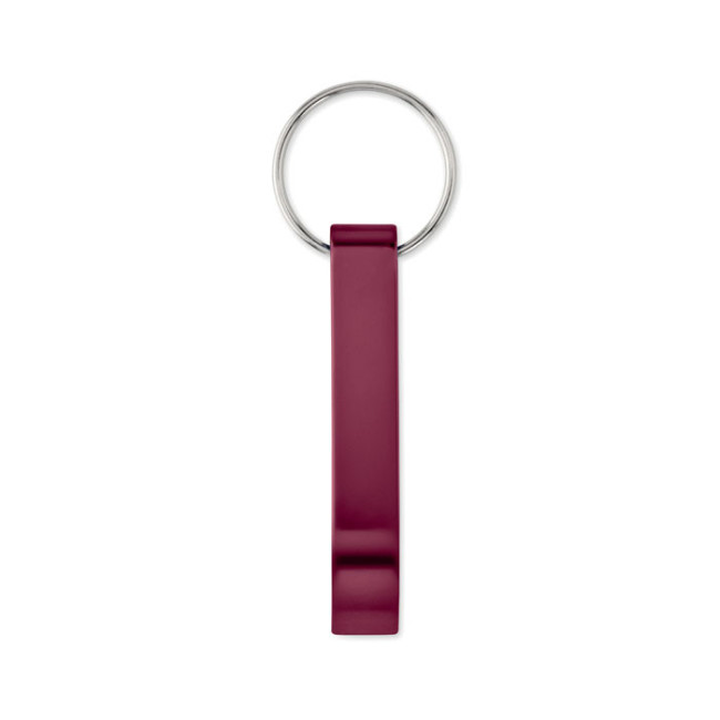 Porte-clés décapsuleur aluminium recyclé OVIKEY 