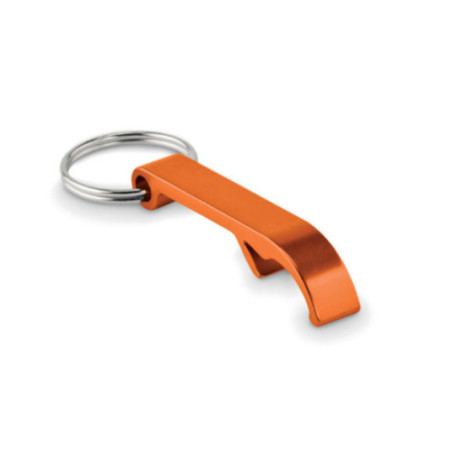 Porte-clés décapsuleur aluminium recyclé OVIKEY 