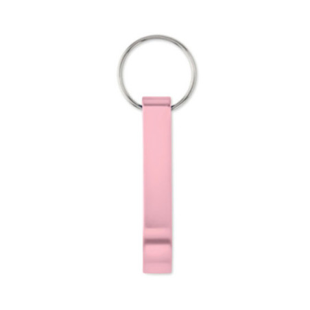 Porte-clés décapsuleur aluminium recyclé OVIKEY 